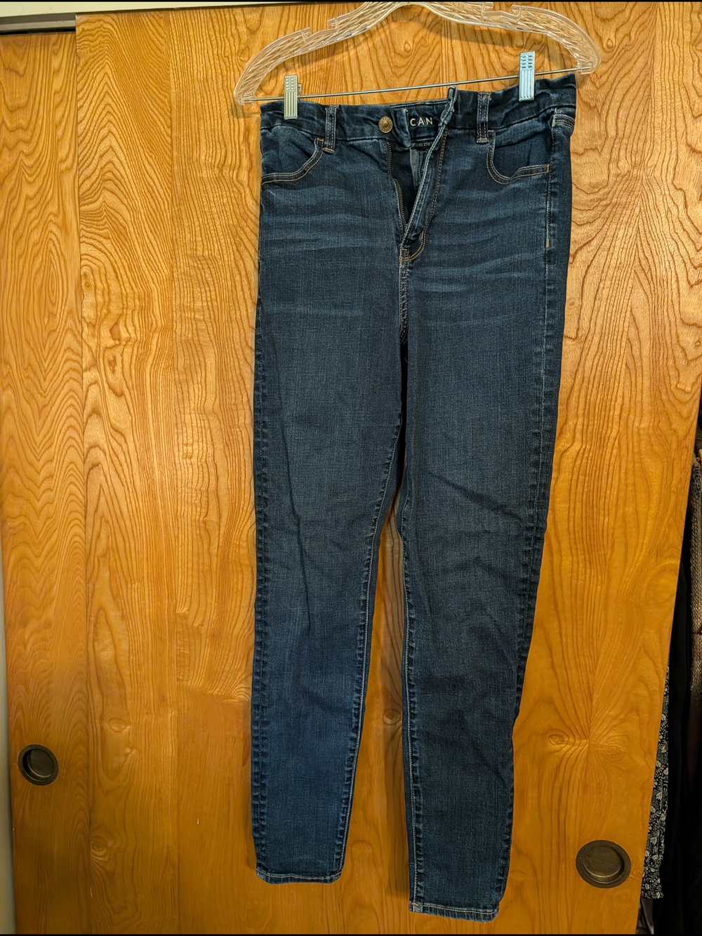 American Eagle Outfitters Dark Indigo Skinny Jeans